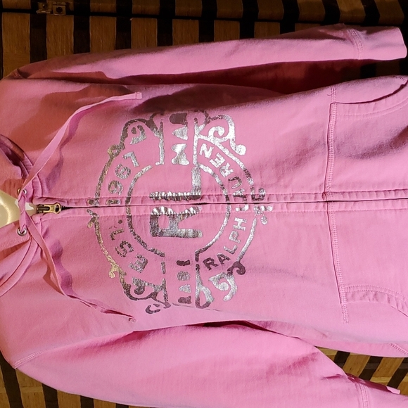 Polo RL jeans silver foil zip up - Picture 5 of 8